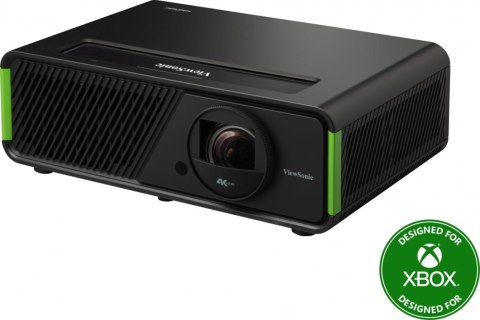 Viewsonic X2-4K projektor danych Projektor o standardowym rzucie 2150 ANSI lumenów LED 2160p (3840x2160) Kompatybilność 3D Czarn