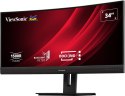 Viewsonic VG3456C monitor komputerowy 86,4 cm (34") 3440 x 1440 px UltraWide Quad HD LED Czarny