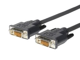 Vivolink PRODVIS0.5 kabel DVI 0,5 m DVI-D Czarny