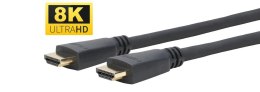 Vivolink PROHDMIFUHD1 kabel HDMI 1 m HDMI Typu A (Standard) Czarny