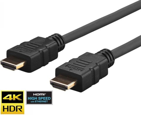 Vivolink PROHDMIHD0.5 kabel HDMI 0,5 m HDMI Typu A (Standard) Czarny