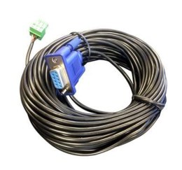 Vivolink VLCPARS232/25M kabel równoległy Czarny RS-232