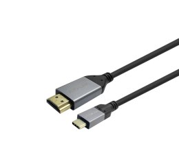 Vivolink PROUSBCHDMIMM1 zmieniacz płci / kabli USB C HDMI Czarny