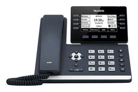 Yealink SIP-T53 telefon VoIP Szary 8 linii LCD