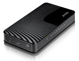 Zyxel GS-108S v2 Nie zarządzany Gigabit Ethernet (10/100/1000) Czarny