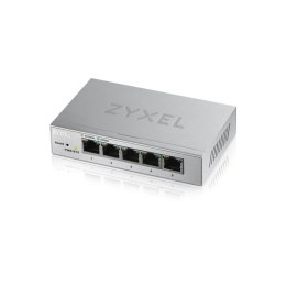 Zyxel GS1200-5 Zarządzany Gigabit Ethernet (10/100/1000) Srebrny