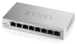 Zyxel GS1200-8 Zarządzany Gigabit Ethernet (10/100/1000) Srebrny