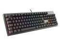 GENESIS Thor 300 RGB klawiatura Gaming USB QWERTY Hiszpański Czarny