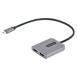 StarTech MST14CD122HD zewnętrzna karta graficzna usb 3840 x 2160 px Czarny, Szary