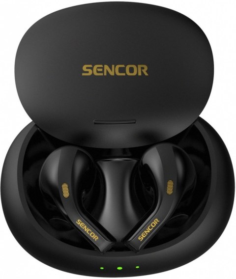 Sencor Słuchawki douszne bluetooth SEP 560BT BK, BT 5.3, czas 6h, 40mAh