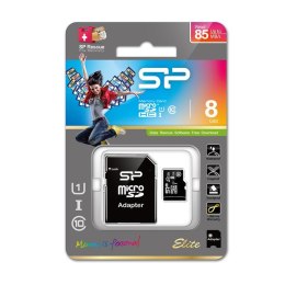 Silicon Power Elite 8GB microSDHC UHS-I Klasa 10