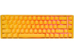 Ducky One 3 Yellow SF klawiatura Gaming USB US English Żółty