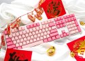 Ducky One 3 klawiatura Gaming USB QWERTZ Niemiecki Różowy