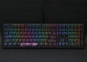 Ducky Shine 7 klawiatura Dołączona myszka Gaming USB Niemiecki Czarny