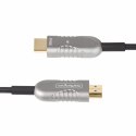 StarTech.com 8K-A-50F-HDMI-CABLE kabel HDMI 15,2 m HDMI Typu A (Standard) Czarny, Srebrny