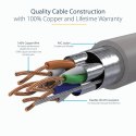 StarTech.com 6ASPAT7MGR kabel sieciowy Szary 7 m Cat6a S/UTP (STP)