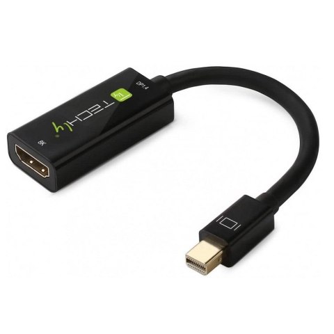 Kabel adapter Techly Mini DisplayPort 1.4 Thunderbolt / HDMI 8K*30Hz