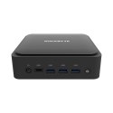 GIGABYTE GB-BEI7-1260 komputer typu barebone Czarny i7-1260P 3,4 GHz Wbudowane głośniki