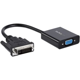 StarTech.com DVI2VGAE adapter kablowy 0,19 m Czarny