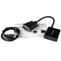 StarTech.com DVI2VGAE adapter kablowy 0,19 m Czarny