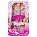 BARBIE Baletnica Magiczne światełka Lalka (blondynka) HLC25