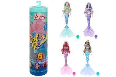 Lalka BARBIE Cutie Reveal Morskie Syrenki MIX HRK12 TUB6