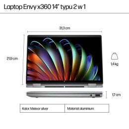 HP ENVY x360 14-fa0400nw Ryzen 5 8640HS 14,0