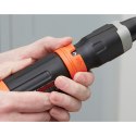 Black & Decker BCF601C-XJ wkrętak zasilany/zakrętark udarowy 220 RPM Czarny, Pomarańczowy