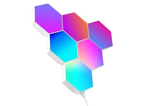 Tracer sześciokątne lampy RGB Ambience - Smart Hexagon TRAOSW47256