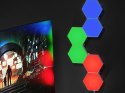 Tracer sześciokątne lampy RGB Ambience - Smart Hexagon TRAOSW47256