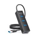 UNITEK AKTYWNY HUB USB-A 5GBPS, 4X USB-A