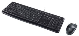 Zestaw klawiatura + mysz membranowa Logitech MK120 920-002563 (USB 2.0; (US); kolor czarny; optyczna)