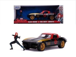 Jada Toys Marvel Black Widow 1966 Chevy 1:24