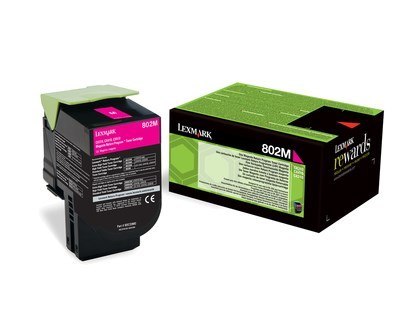 RETURN PROGRAM TONER CARTRIDGE/802M MAGENTA1K PGS F CX310