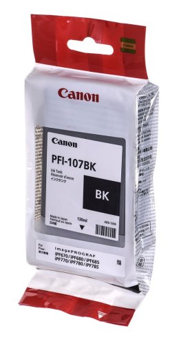 Canon PFI-107BK Oryginalny Czarny 1 szt.