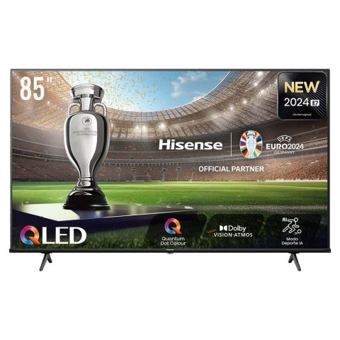 Telewizor Hisense 85E7NQ 85" QLED 4K 144Hz VIDAA Full Array Dolby Vision Atmos Ciemnoszary