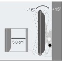 Techly ICA-PLB 131M uchwyt do telewizorów 139,7 cm (55") Czarny