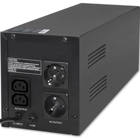 QOLTEC ZASILACZ AWARYJNY UPS LINE INTERACTIVE | MONOLITH | 1500VA | 900W