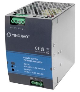 Zasilacz Yingjiao DIN YSDN480 48V 10A 480W