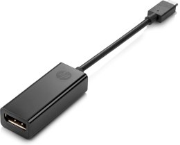 HP USB-C-zu-DP-Adapter zewnętrzna karta graficzna usb Czarny