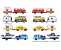 Majorette VW The Originals Trailer Asst., 4-asst