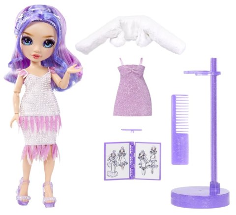 Rainbow High Fantastic Fashion Doll- Violet (purple)