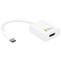 Techly IADAP USB31-HDMI zewnętrzna karta graficzna usb Biały