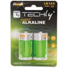 Techly LR14 C 1.5V Jednorazowa bateria Alkaliczny