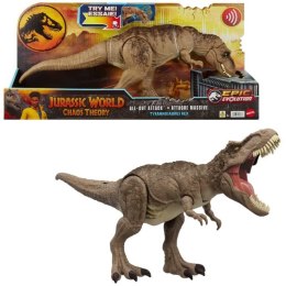 Figurka Mattel Jurassic World T-Rex Totalny atak HXF53 WB2