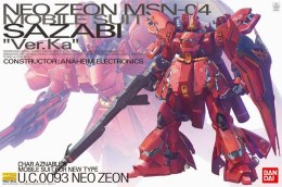 Figurka kolekcjonerska BANDAI MG 1/100 MSN-04 SAZABI Ver.Ka 18cm