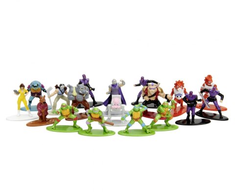 PROMO Figurki Turtles Wojownicze Żółwie Ninja 18szt Jada