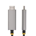 StarTech.com 136B-USBC-HDMI213M adapter kablowy 3 m USB Type-C HDMI Typu A (Standard) Szary