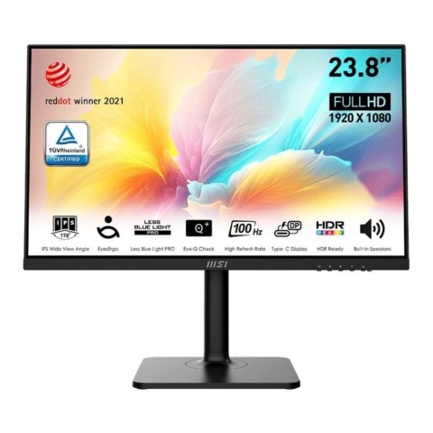 Monitor MSI 23,8" Modern MD2412P HDMI USB-C głośniki