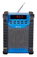 Denver WRB-60 nadajnik FM Bluetooth Niebieski, Szary